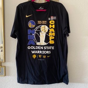 Brand new Warriors NBA champs t-shirt